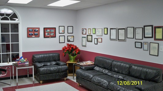 Customer Waiting Area