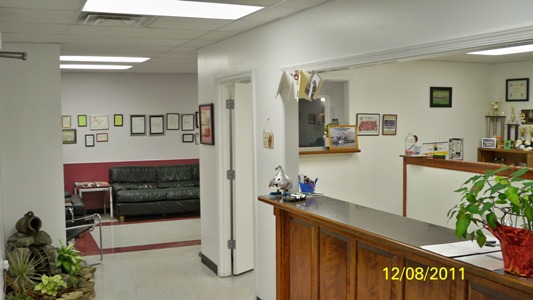 Office Greeting Area